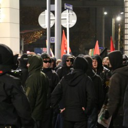 Anti-Pegida-Demonstranten Foto: JF