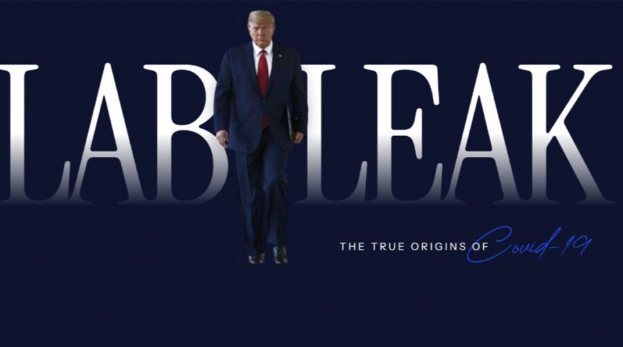 Die Startseite der Website über Covid, die von der Trump-Regierung vollständig umgebaut wurde. Screenshot: JF