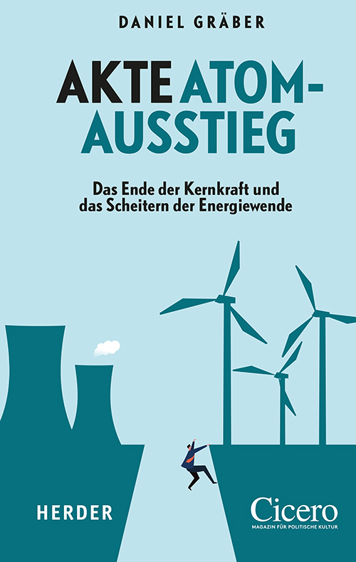 Buchtitel Daniel Gräber: „Akte Atomausstieg. Das Ende der Kernkraft und das Scheitern der Energiewende“