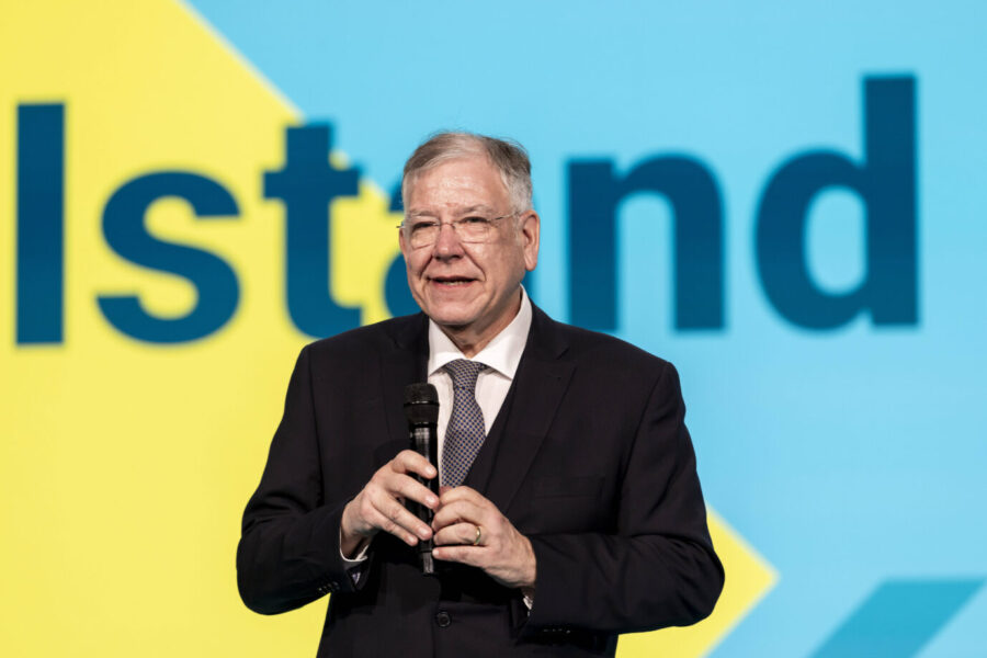 Fordert Kanzler Merz zum Handeln auf: Christoph Ahlhaus, Vorsitzender der Bundesgeschäftsführung des Mittelstand. Foto: IMAGO / Eventpress