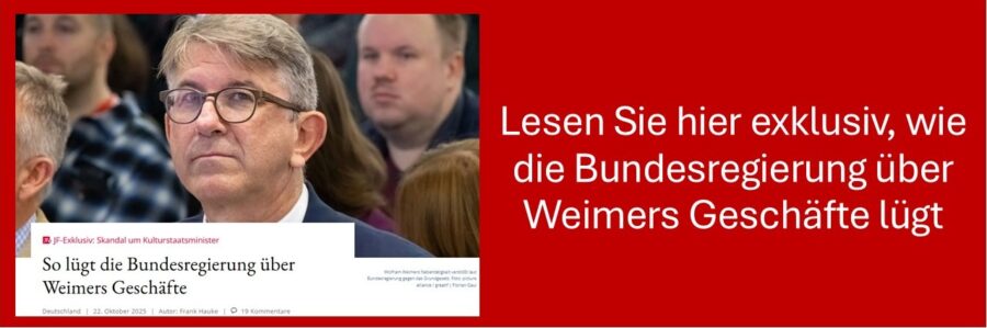 Weimers Geschäftsgebaren
