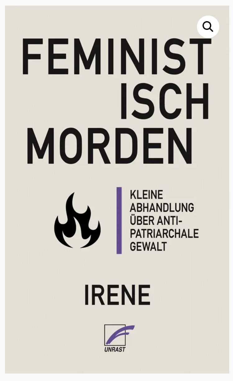 Der Unrast-Verlag veröffentlichte kürzlich das Buch „Feministisch morden“. Quelle: Unrast-Verlag