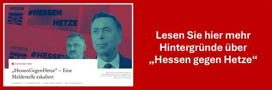 Hessen gegen Hetze: Hintergrundbericht