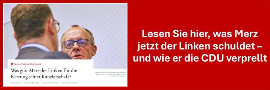 Friedrich Merz verprellt die CDU/CSU-Fraktion