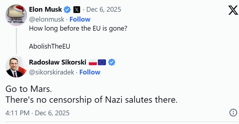 Auf X droht der Streit zu eskalieren. Screenshot: JF / X