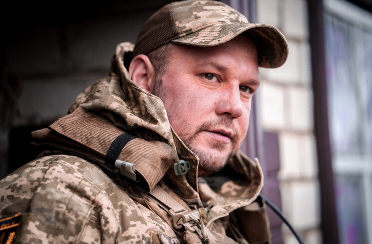 "Bozmann" ist kriegsmüde, er will zurück zu seiner Familie: "Der Scheißsskrieg soll aufhören."