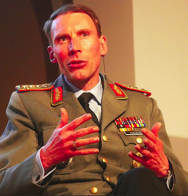 Generalleutnant der Bundeswehr Christian Freuding.