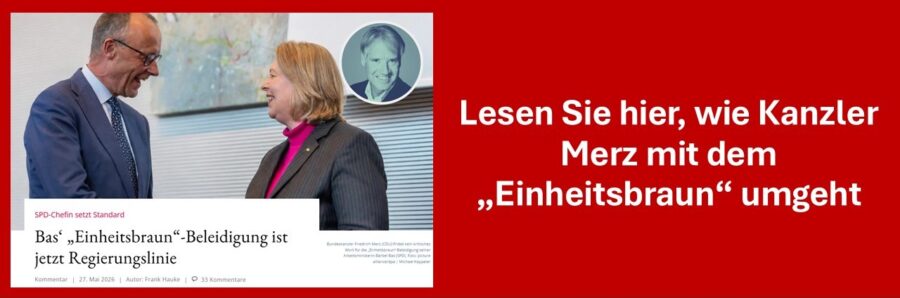 Bärbel Bas beschimpft die Deutschen als einheitsbraun