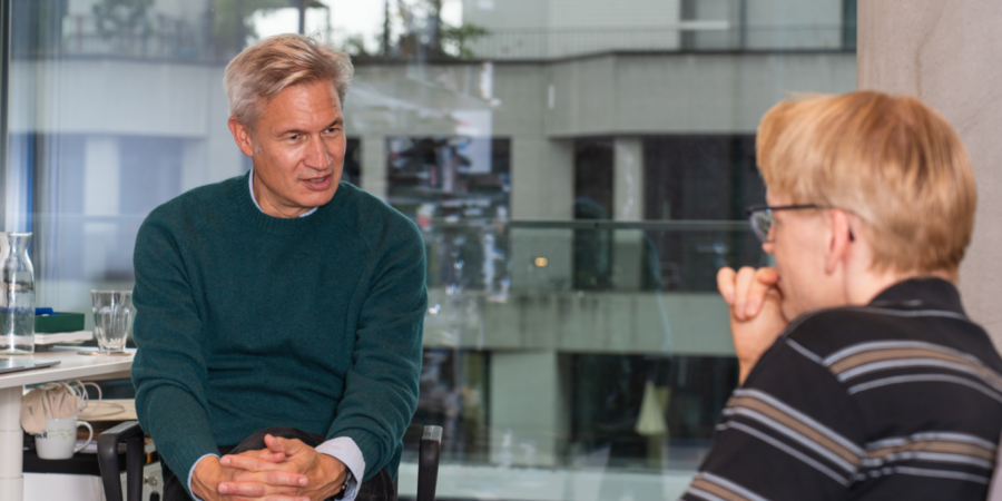 Ulf Poschardt und Moritz Schwarz im Gespräch