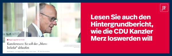 Merz als Kanzler am Ende, aber den Bundespräsidenten will er noch bestimmen.