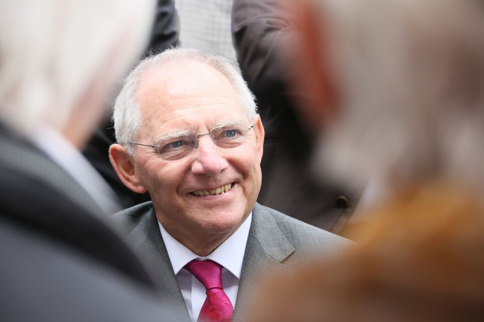 Bundesfinanziminister Wolfgang Schäuble