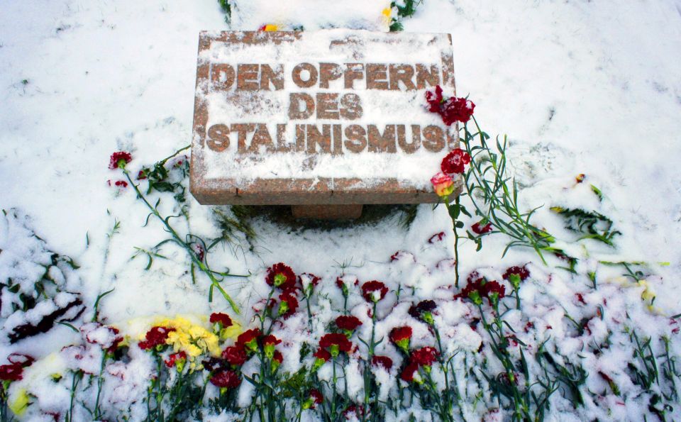 Gedenkstein für die Opfer des Stalinismus