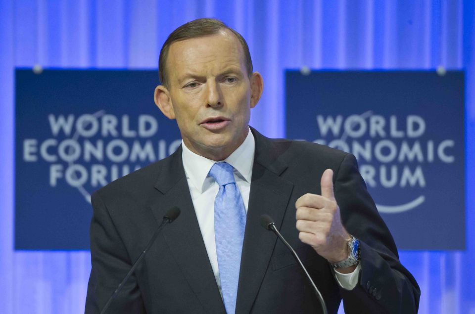 Der australische Premierminister Toby Abbott