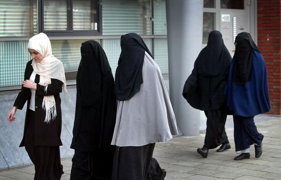 Muslimische Frauen in Amsterdam