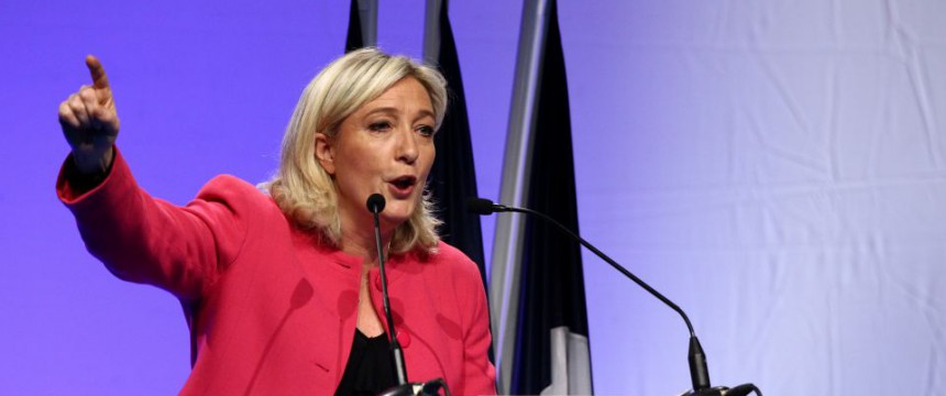 Marine Le Pen kritisiert die deutsche Asylpolitik Foto: picture alliance / abaca