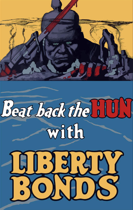 Antideutsche US-Propaganda aus dem Ersten Weltkrieg