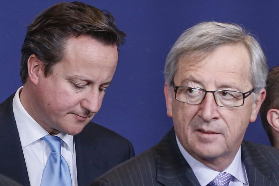 David Cameron und Jean-Claude Juncker