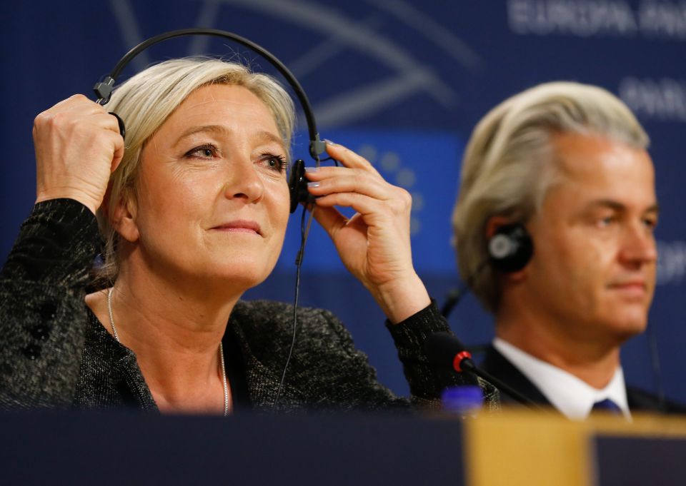 Marine Le Pen und Geert Wilders