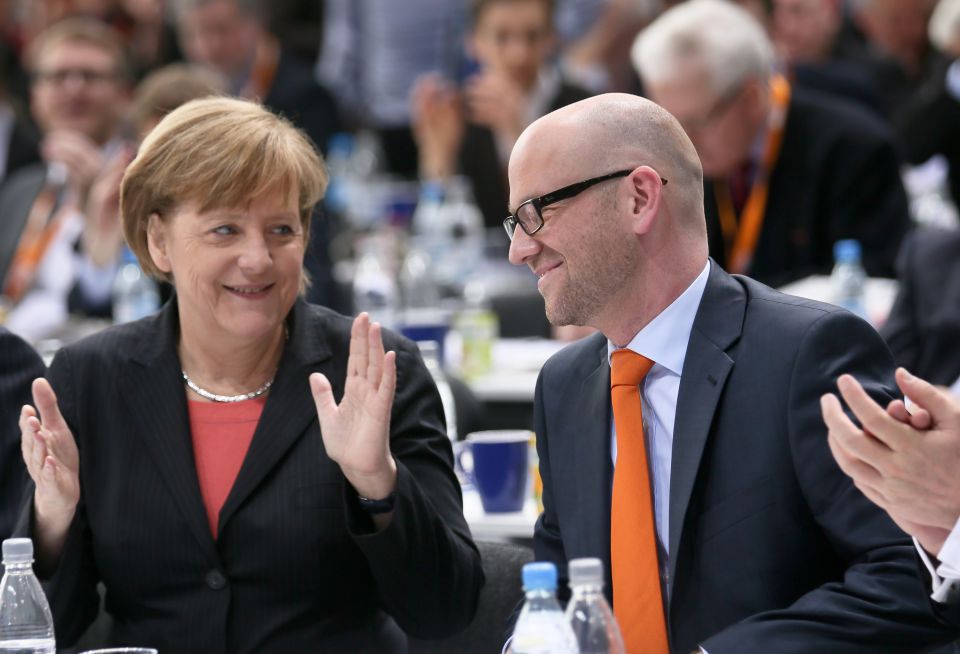 Angela Merkel und Peter Tauber
