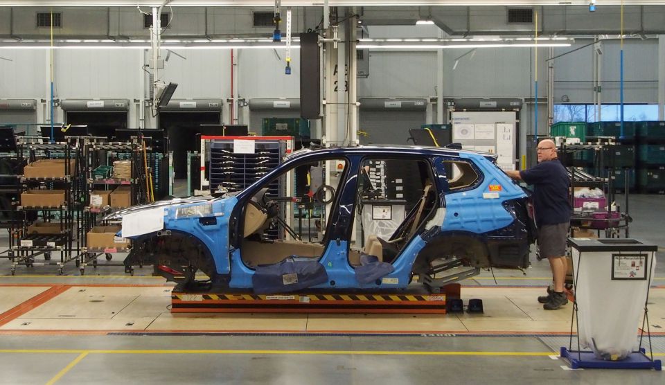 BMW-Werk in Deutschland: