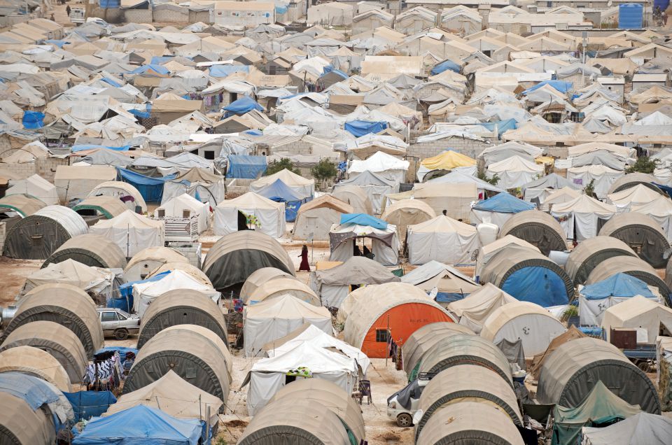Flüchlingslager in Syrien