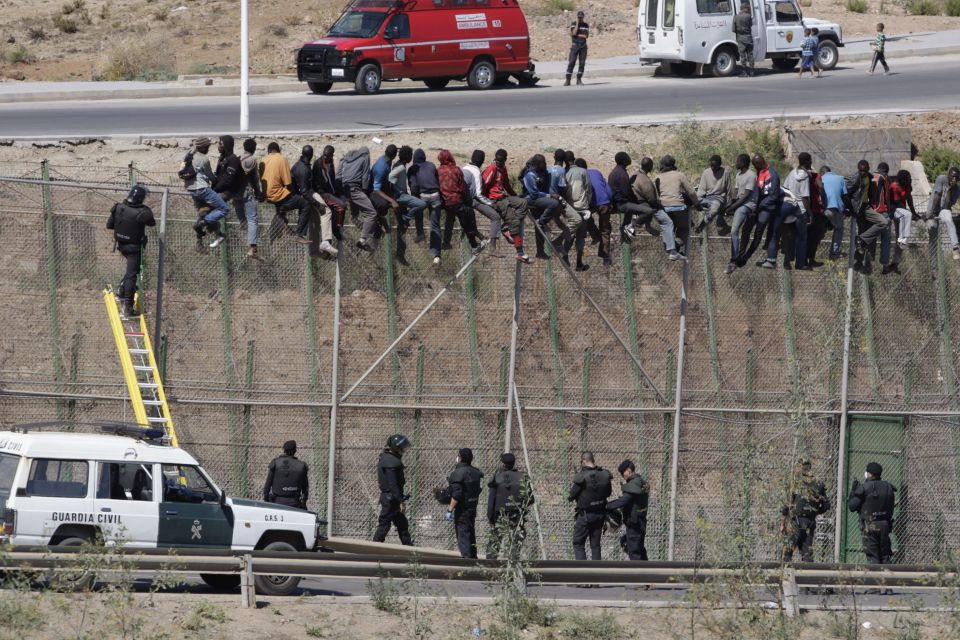 Illegale Einwanderer in Spanien
