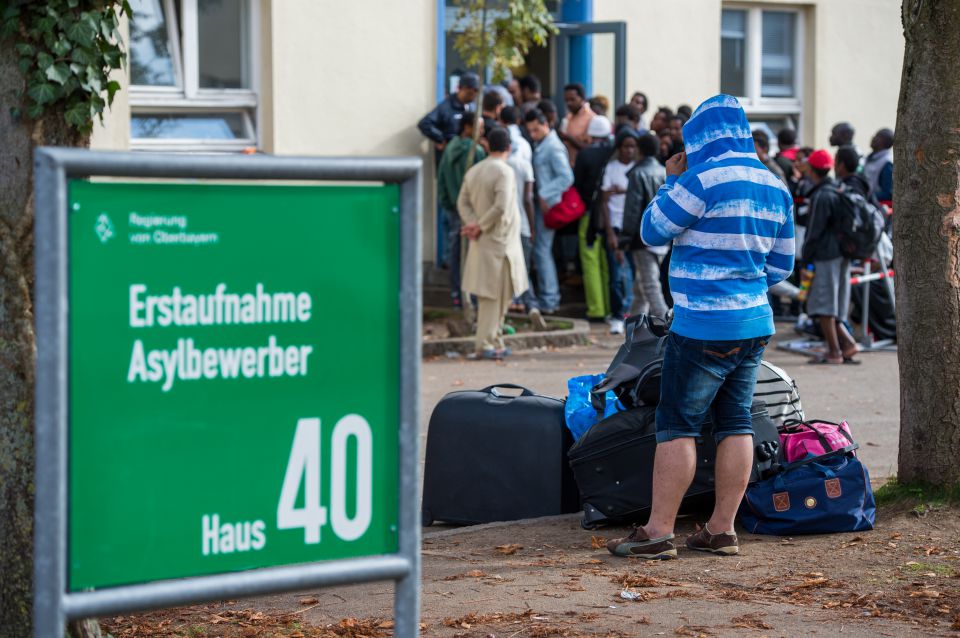 Erstaufnahmestelle in München