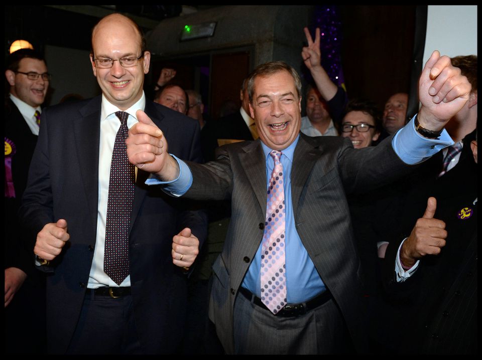 Mark Reckless und Nigel Farage