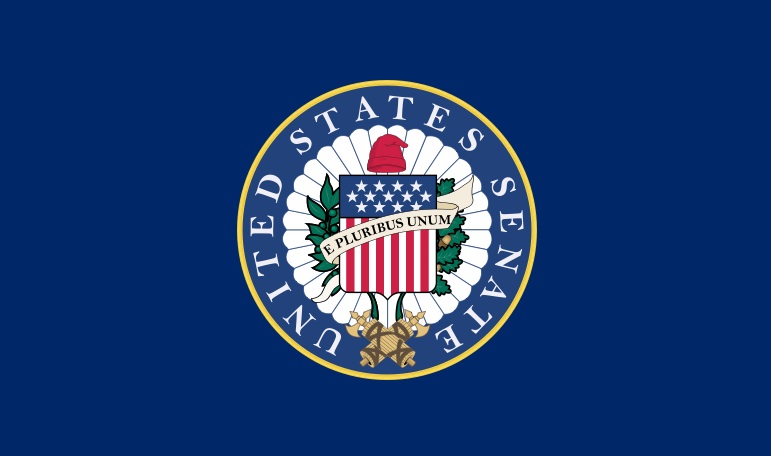 Die Fahne des amerikanischen Senats Foto: Wikimedia mit CC2-Lizenz