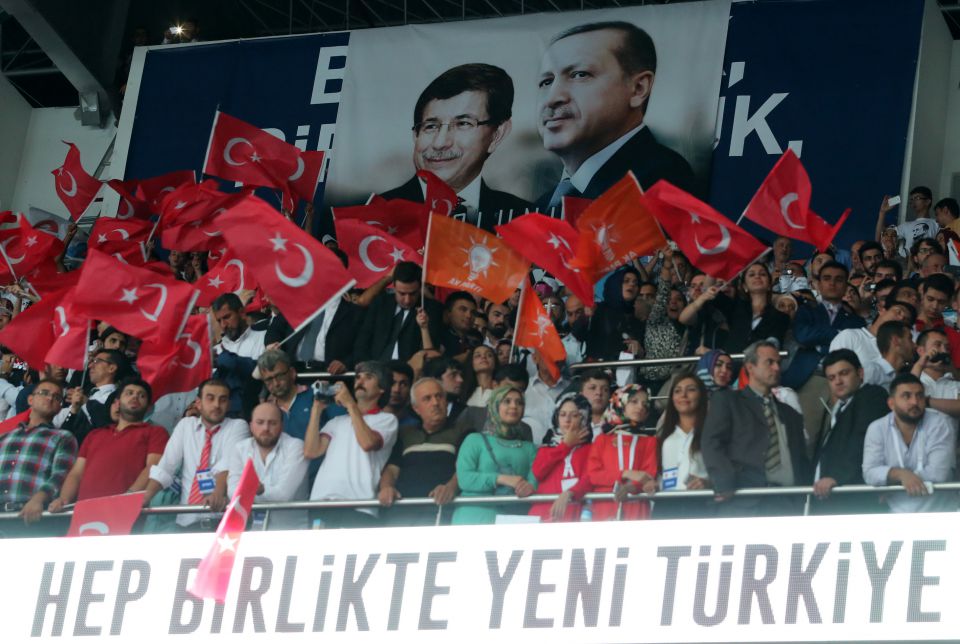 AKP-Anhänger in Ankara