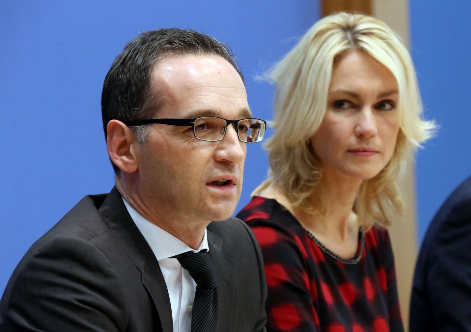 Justizminister Maas und Familienministerin Schwesig