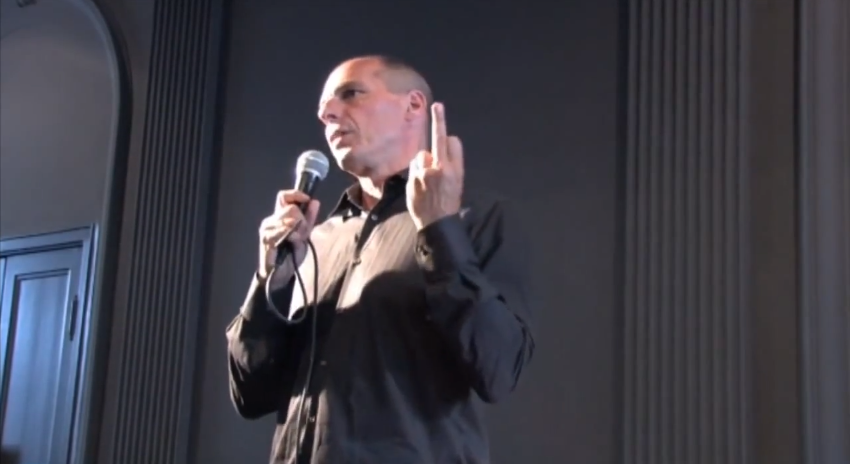 Yanis Varoufakis im Jahr 2013