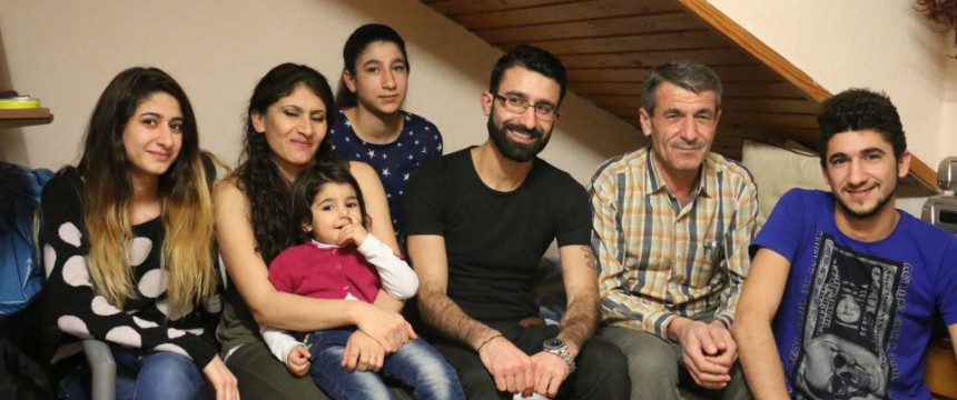 Familie Shamouns in Wiesbaden: Mißbrauch verhindert Hilfe für die echten Flüchtlinge Foto: JF