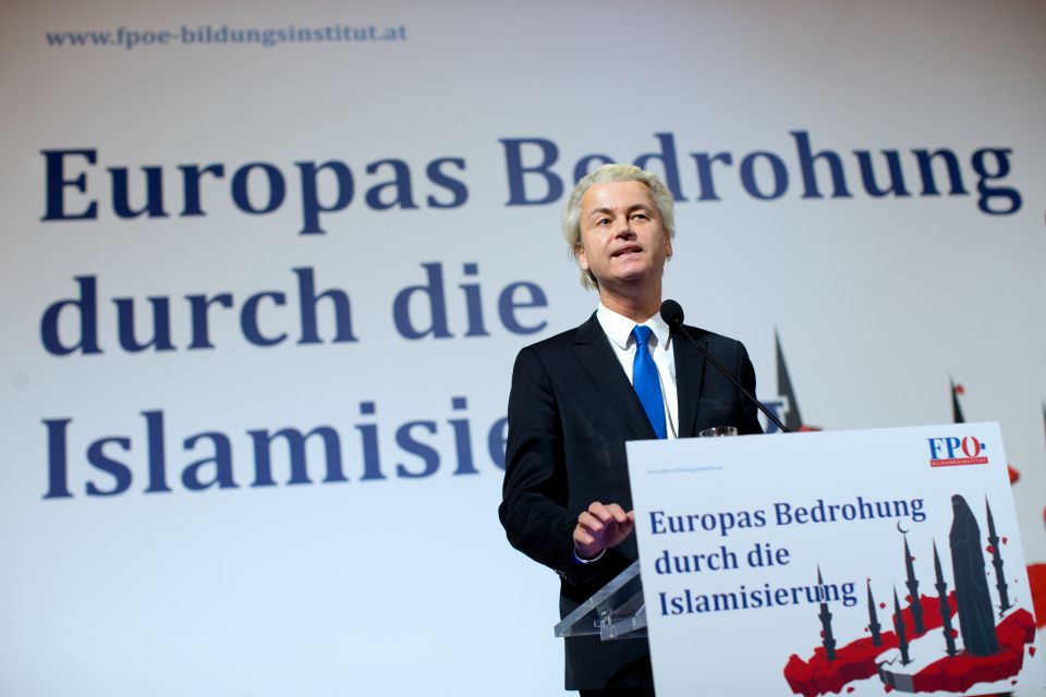 Geert Wilders bei der FPÖ