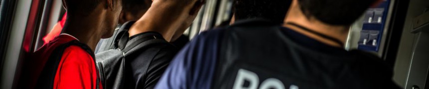 Bundespolizei greift Illegale auf (2014)