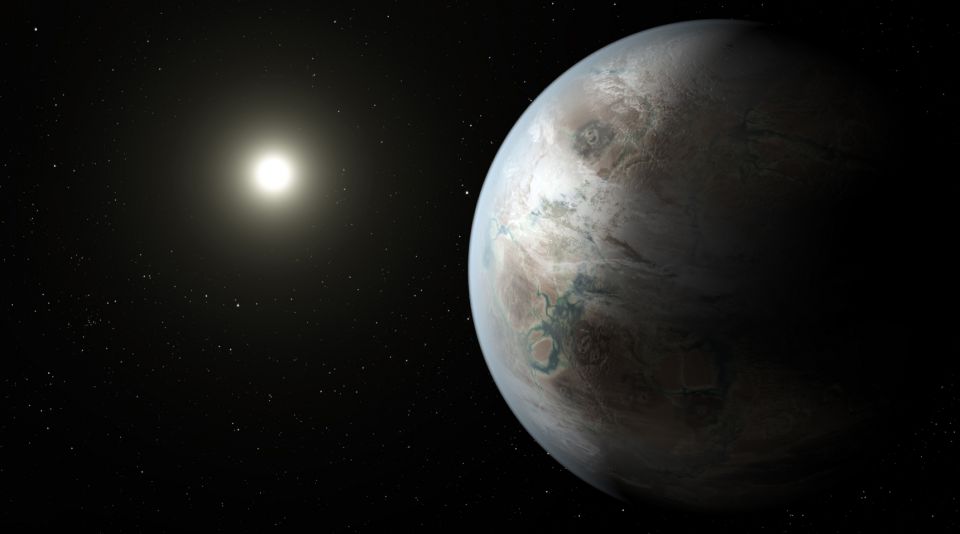 Darstellung von Kepler-452b