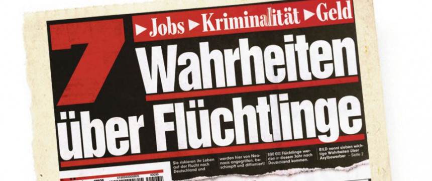 „Bild“-Zeitung vom Donnerstag: „Wahrheiten“ aus dem Hause Springer Foto: JF