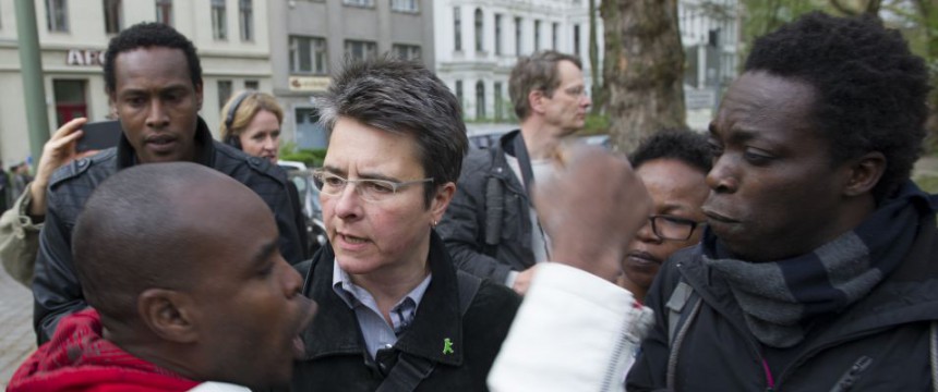 Bezirksbürgermeisterin Herrmann (m): Edelquartier für Asylsuchende Foto: dpa