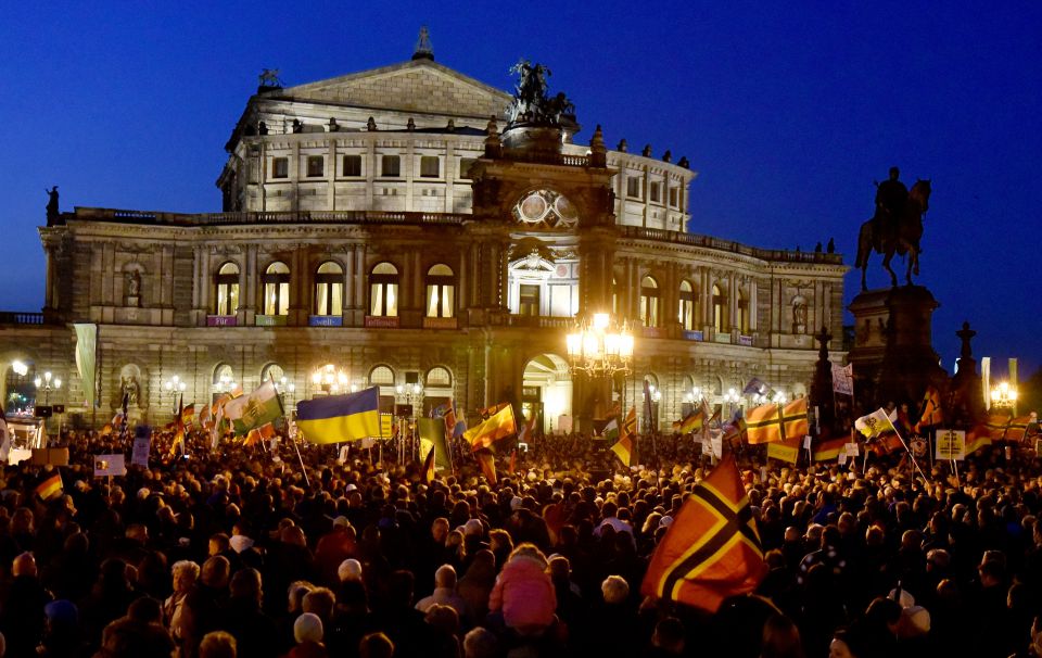 Pegida-Demonstration am Montag in Dresden