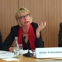 Die Institutsleiterin Ulrike Ackermann bei der Vorstellung des Freiheitsindex 2015 Fotos (2): rg