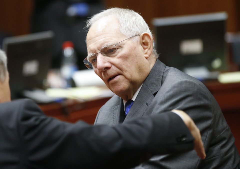 Wolfgang Schäuble am 10.11. in Brüssel