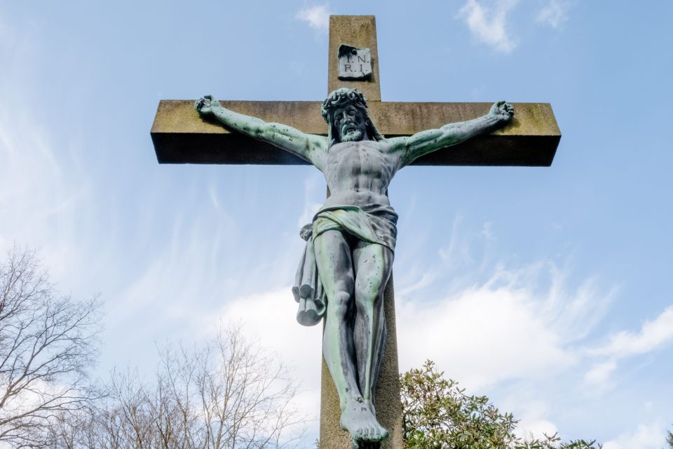 Jesus am Kreuz