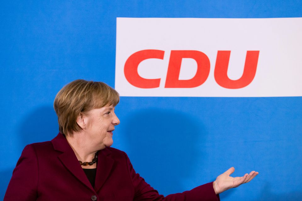 CDU-Vorsitzende Angela Merkel