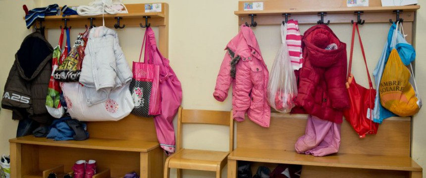 In Bad Homburg müssen Hort-Kinder ihr Gebäude für Asylsuchende räumen Foto: picture alliance/dpa