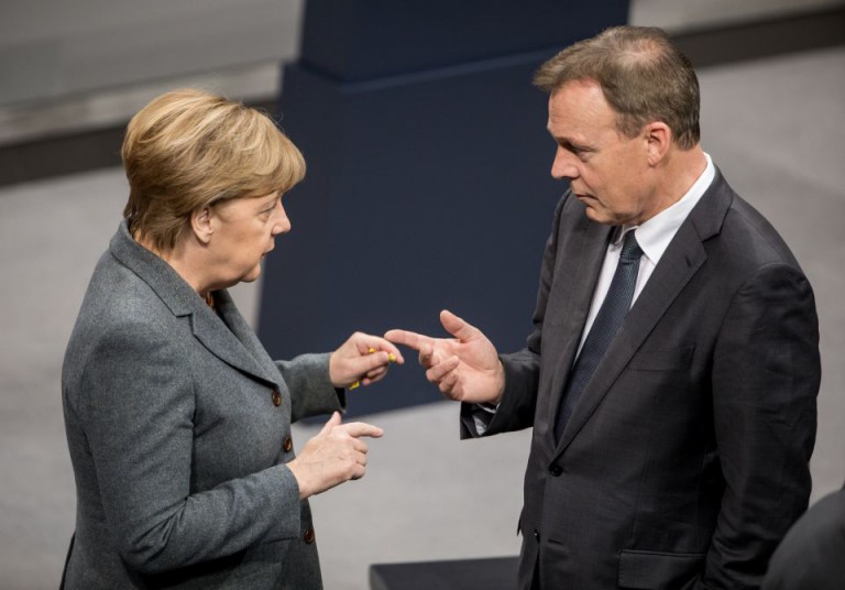 Merkel und Oppermann