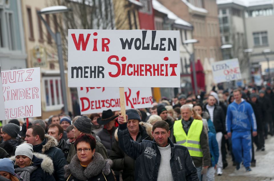 Demonstration in Baden-Württemberg