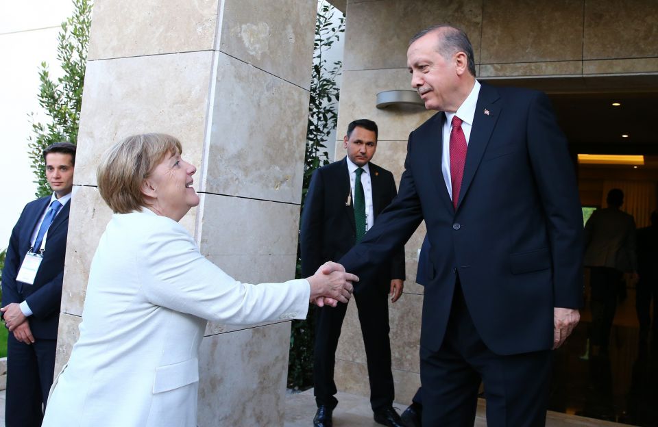 Angela Merkel trifft Erdogan