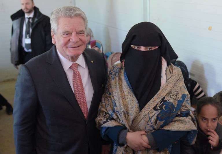 Joachim Gauck in Jordanien