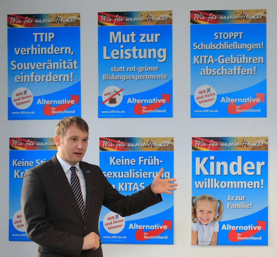 Sachsen-Anhalts AfD-Spitzenkandidat Poggenburg