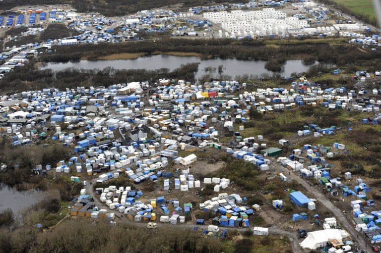 Asylcamp nahe Calais